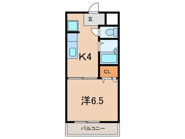 ビバハイツ宝の物件間取画像